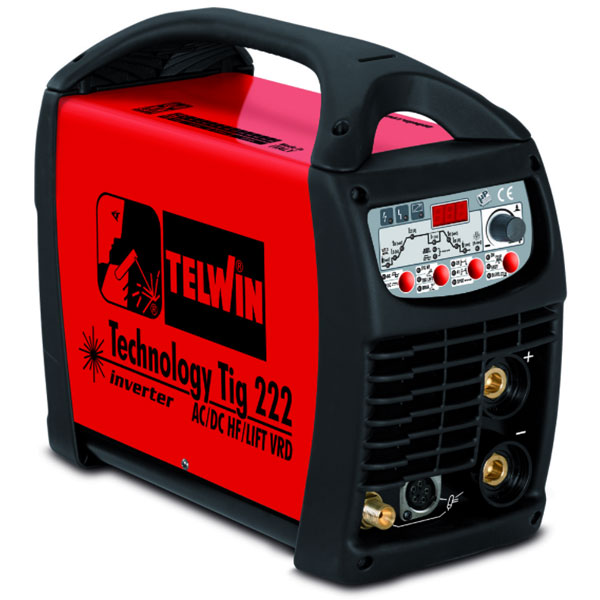 Сварочный аппарат Telwin Technology TIG 222 AC/DC-HF/LIFT VRD 230V без аксессуаров